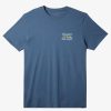 Mens Quiksilver Tees | Quik Frame T-Shirt Bering Sea