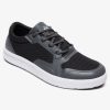 Mens Quiksilver Shoes | Amphibian Plus Shoes Black/Grey/White