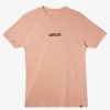 Mens Quiksilver Tees | Enjoy The Ride Mtz T-Shirt Dusty Pink