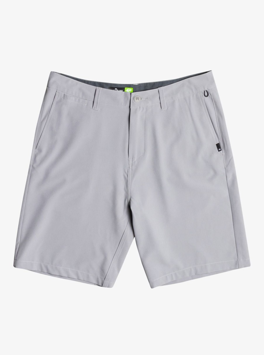 Boys Quiksilver Shorts | Boy'S 2-7 Ocean Union 14" Amphibian Boardshorts Sleet