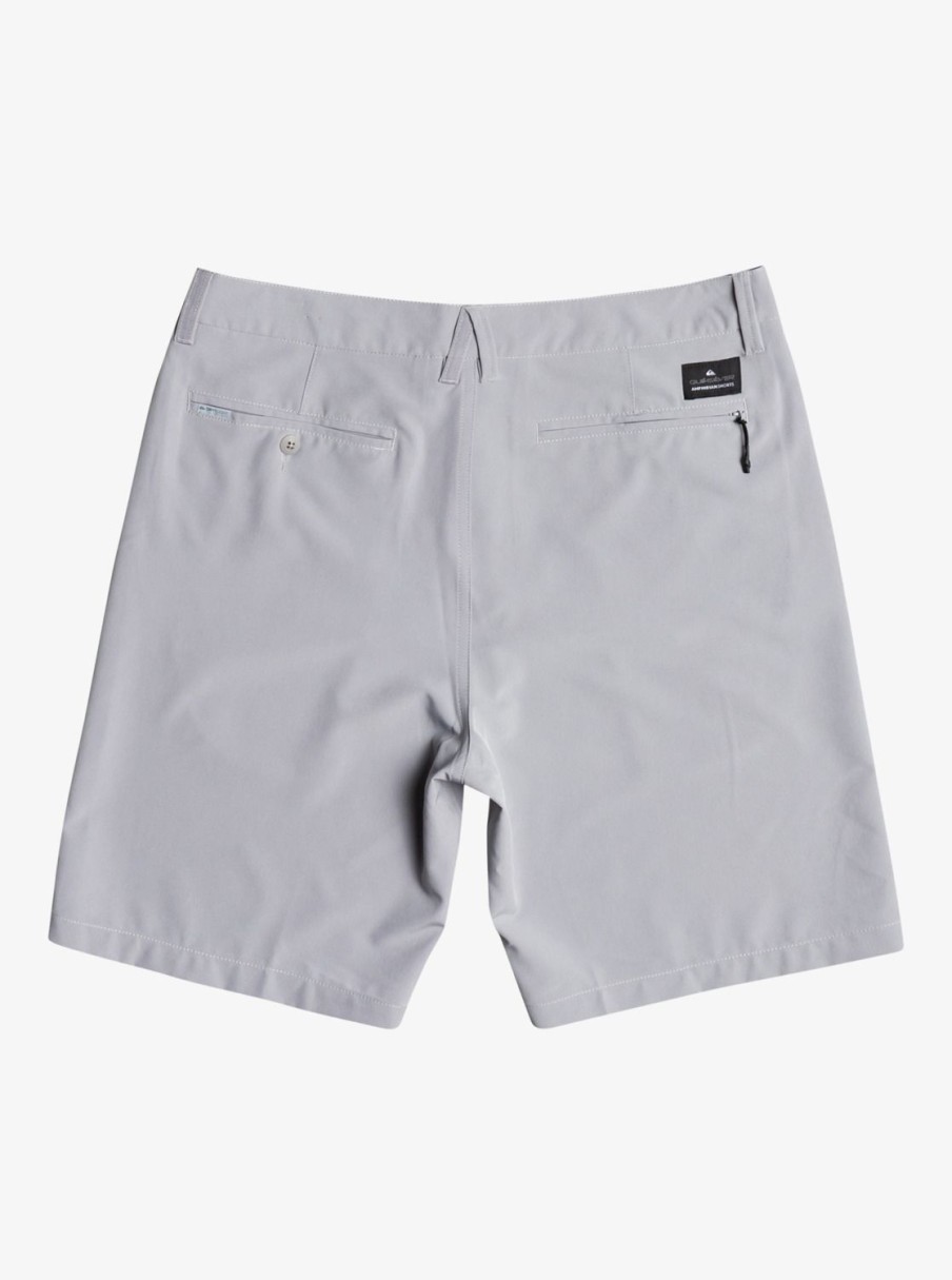 Boys Quiksilver Shorts | Boy'S 2-7 Ocean Union 14" Amphibian Boardshorts Sleet