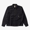 Mens Quiksilver Jackets | The Saturn Transeasonal Jacket Black