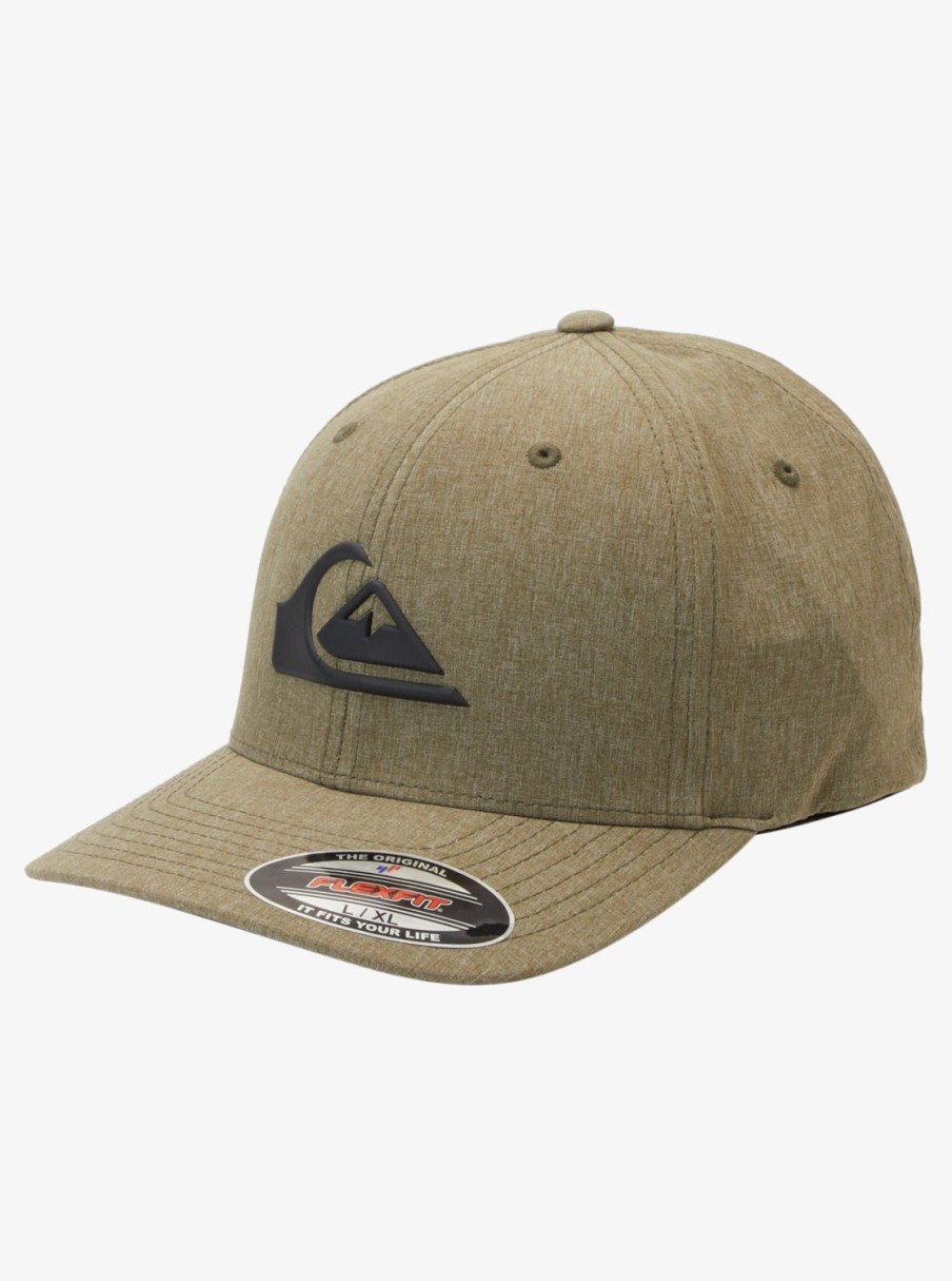 Mens Quiksilver Hats | Amped Up Flexifit Hat Kalamata