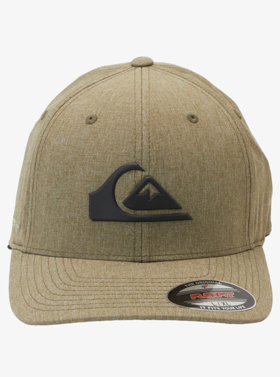 Mens Quiksilver Hats | Amped Up Flexifit Hat Kalamata