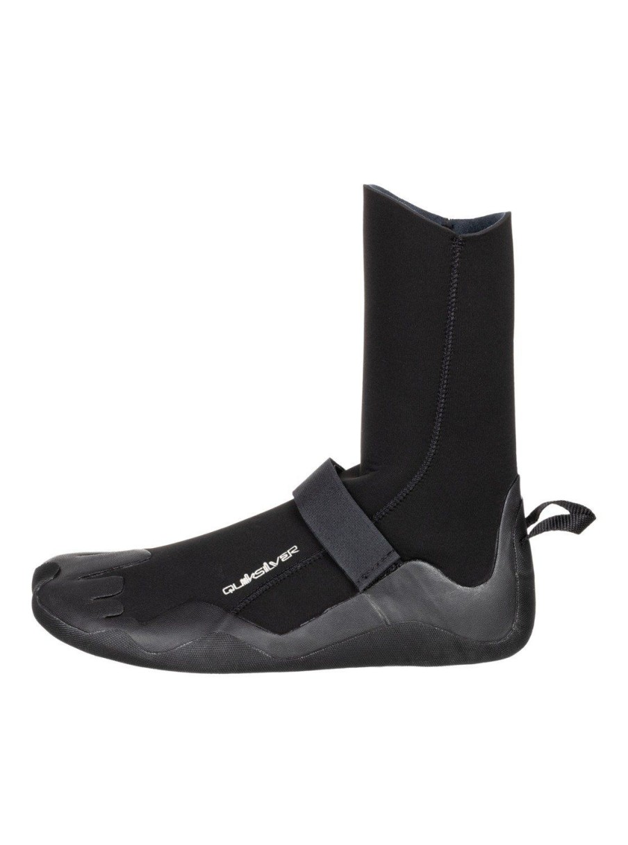 Mens Quiksilver Wetsuits | 3Mm Everyday Sessions Wetsuit Boots Black