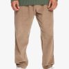 Mens Quiksilver Pants | Cord Beach Cruiser Corduroy Pants Fossil