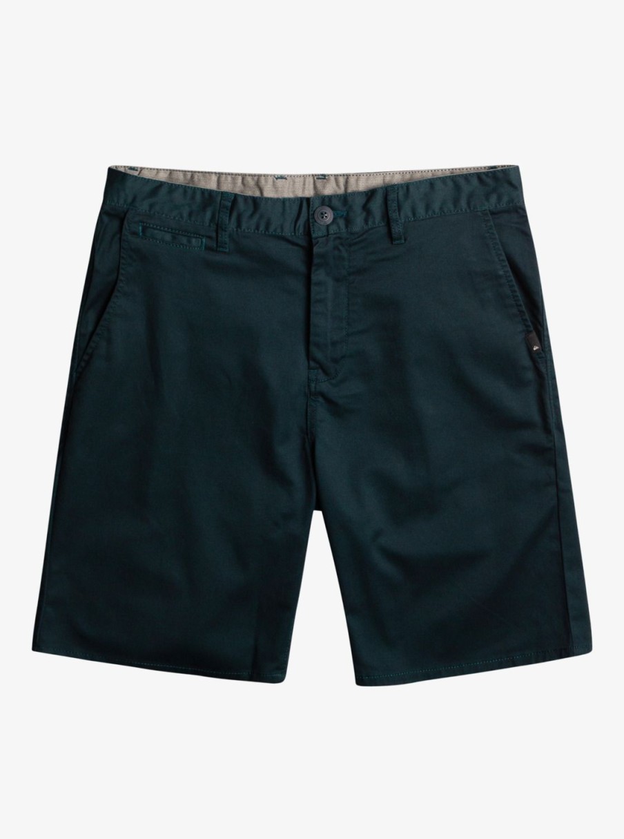 Mens Quiksilver Shorts & Amphibians | Everyday Union Stretch Chino 20" Shorts Navy Blazer