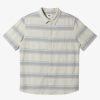 Mens Quiksilver Shirts & Polos | Cali Sunrise Short Sleeve Shirt Plaza Taupe Cali