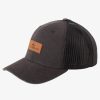 Mens Quiksilver Hats | Down The Hatch Trucker Hat Black