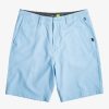 Mens Quiksilver Boardshorts | Ocean Union Amphibian 20" Hybrid Shorts Clear Sky