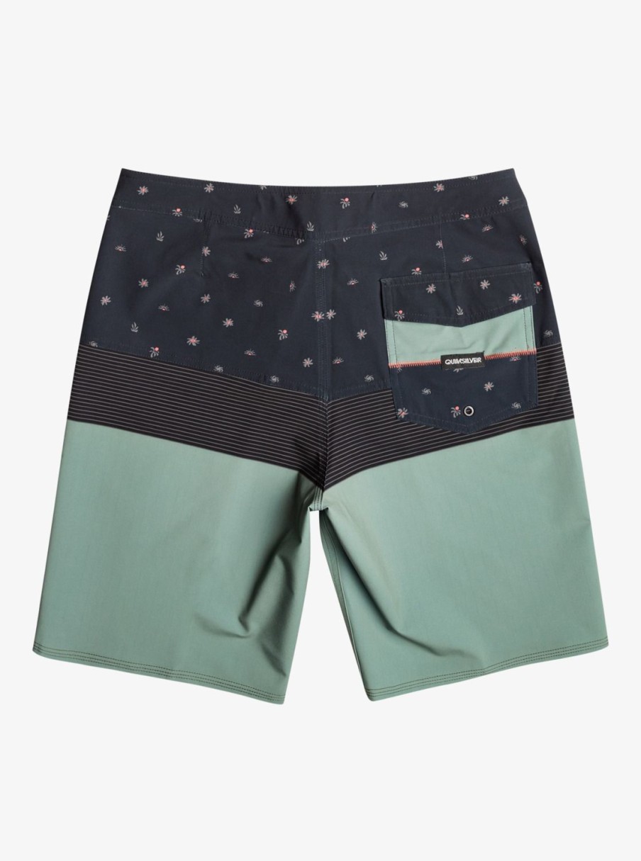 Mens Quiksilver Boardshorts | Surfsilk Panel 20" Boardshorts Laurel Wreath