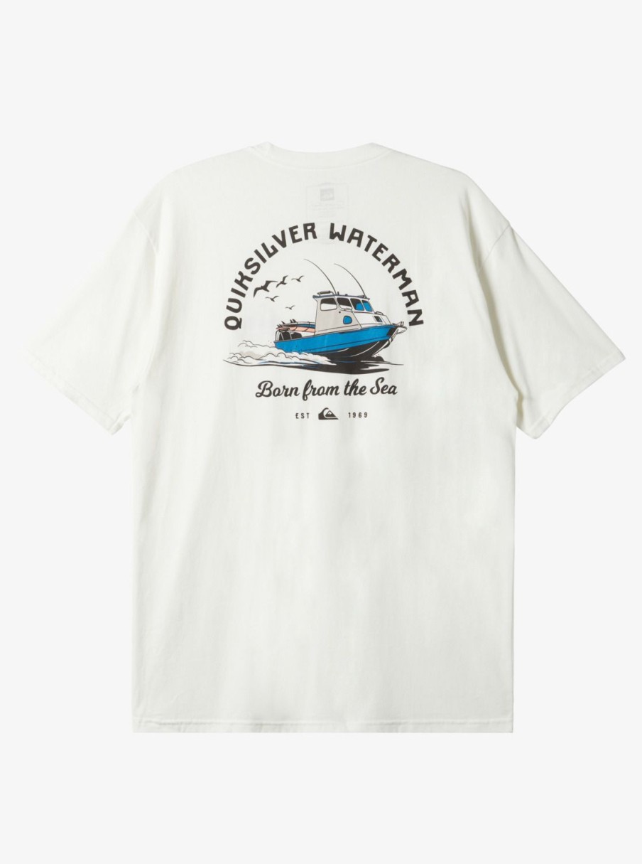 Waterman Quiksilver | Waterman Todos Run T-Shirt Snow White