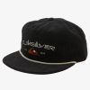 Mens Quiksilver Hats | Cordonado Trucker Hat Black