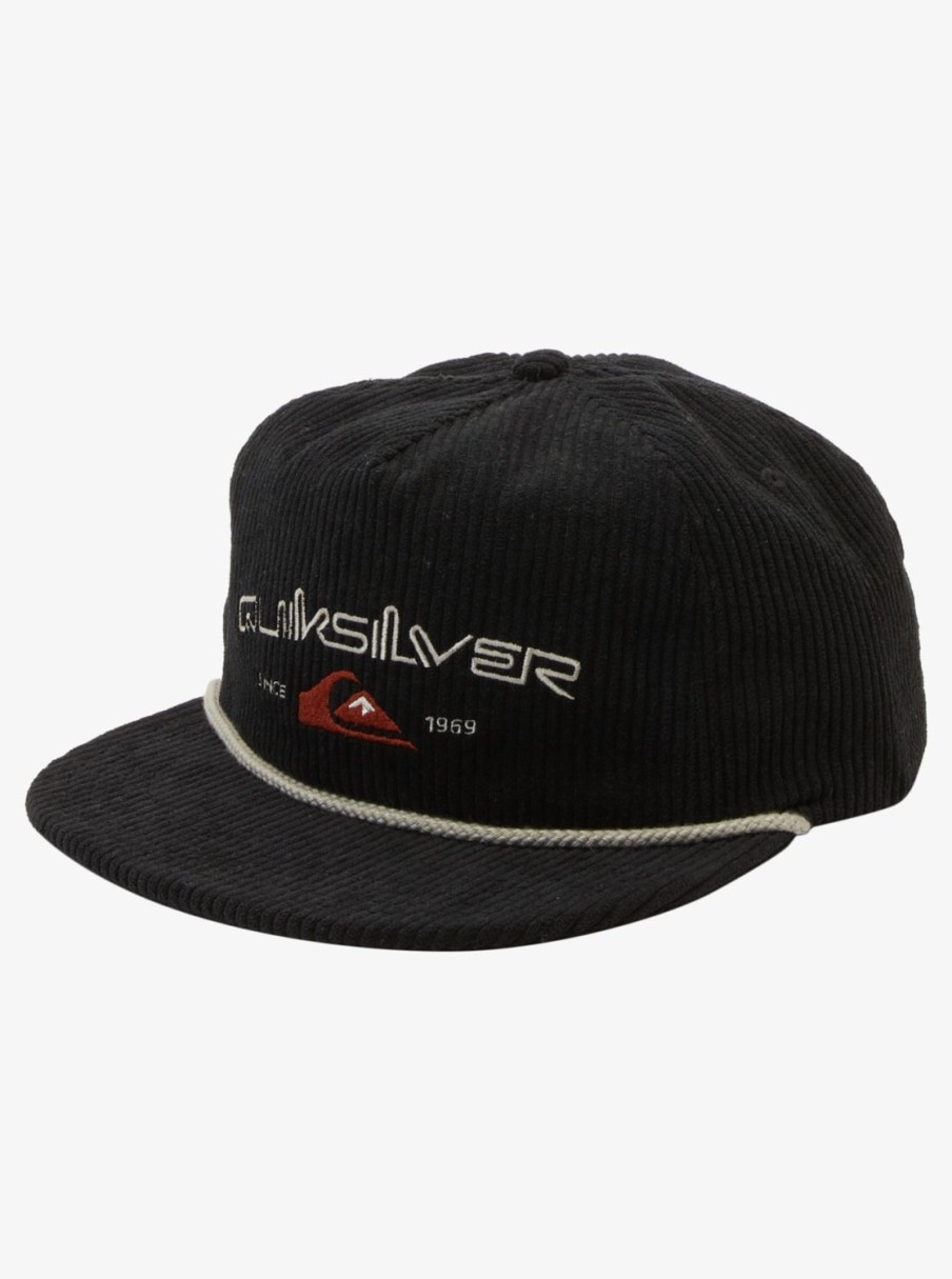 Mens Quiksilver Hats | Cordonado Trucker Hat Black