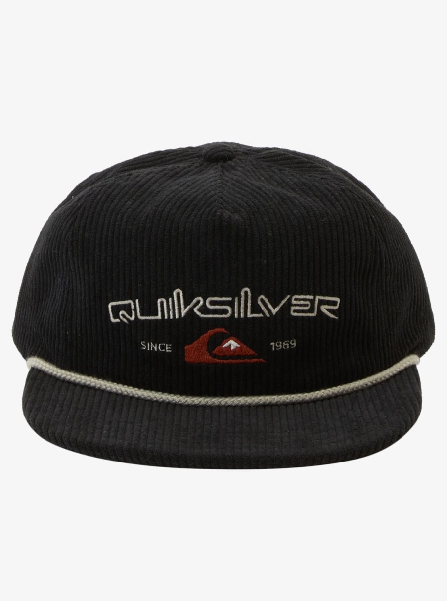 Mens Quiksilver Hats | Cordonado Trucker Hat Black