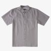 Waterman Quiksilver | Waterman Centinela Premium Anti-Wrinkle Shirt Flint Gray Centinella