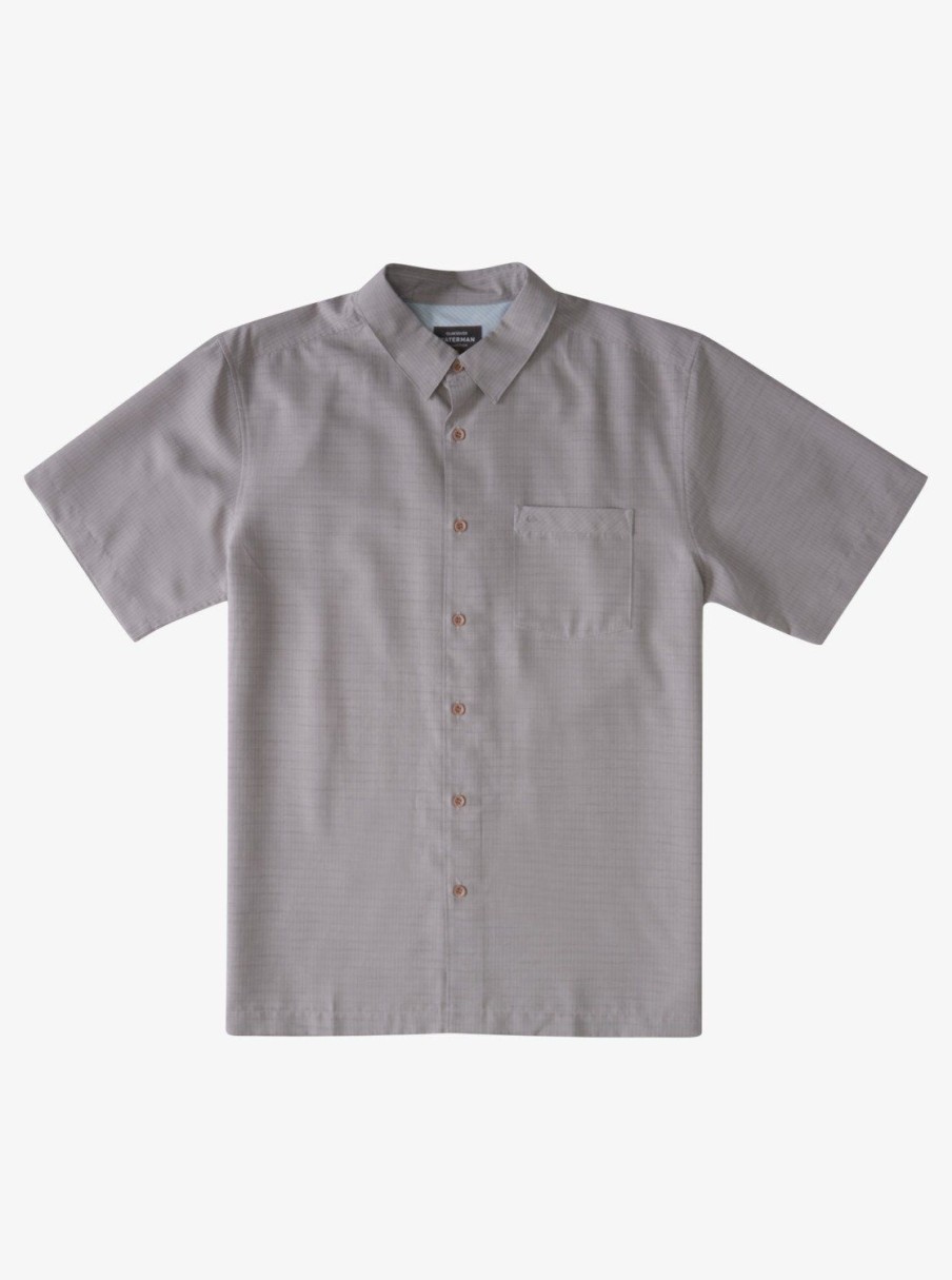 Waterman Quiksilver | Waterman Centinela Premium Anti-Wrinkle Shirt Flint Gray Centinella