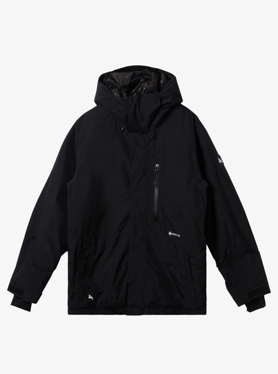 Mens Quiksilver Snow Jackets | Quiksilver X Saturdays Nyc Technical Snow Jacket Black