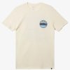 Mens Quiksilver Tees | Sea Brigade T-Shirt Birch