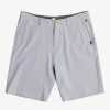 Mens Quiksilver Boardshorts | Ocean Union Amphibian 20" Hybrid Shorts Sleet