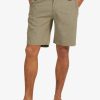 Mens Quiksilver Boardshorts | Union Heather Amphibian 20" Hybrid Shorts Kalamata