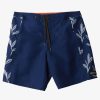 Waterman Quiksilver | Waterman Cliffside Ginger Boardshorts Medieval Blue