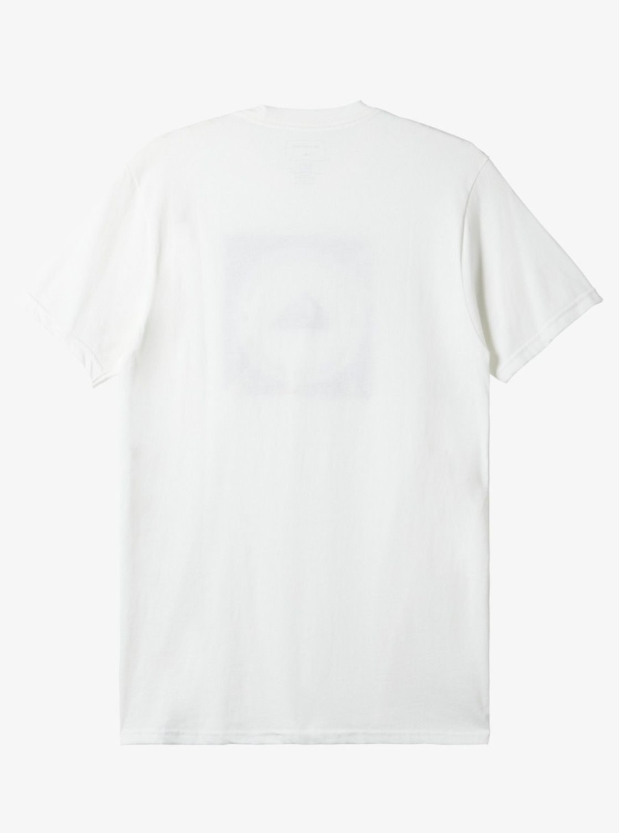 Mens Quiksilver Tees | Boardshort Linked T-Shirt White