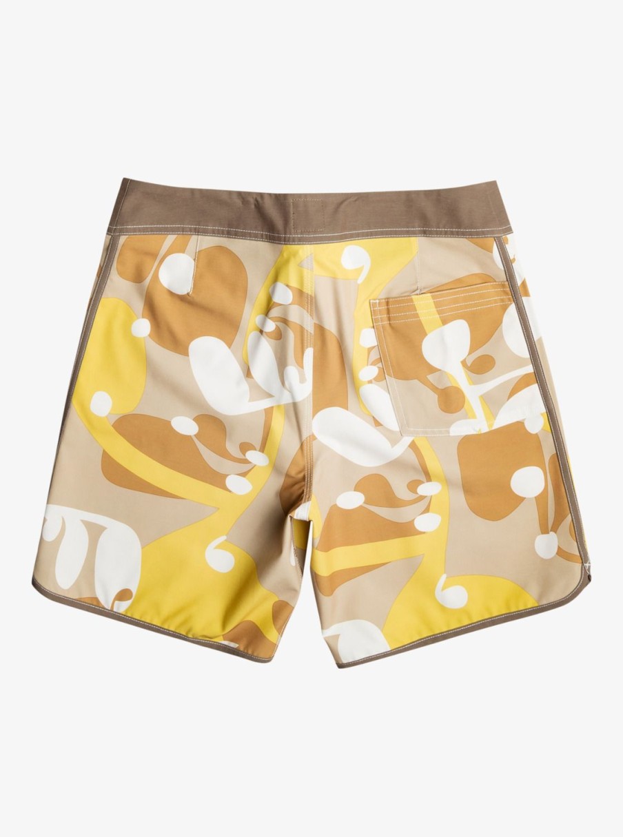 Mens Quiksilver Boardshorts | Original Scallop Andy Y Andy 18" Boardshorts Incense