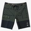 Mens Quiksilver Boardshorts | Surfsilk Hawaii Flag 20 20" Boardshorts Black