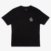 Mens Quiksilver Tees | Waterman Anchors Away Qt-Shirt Black