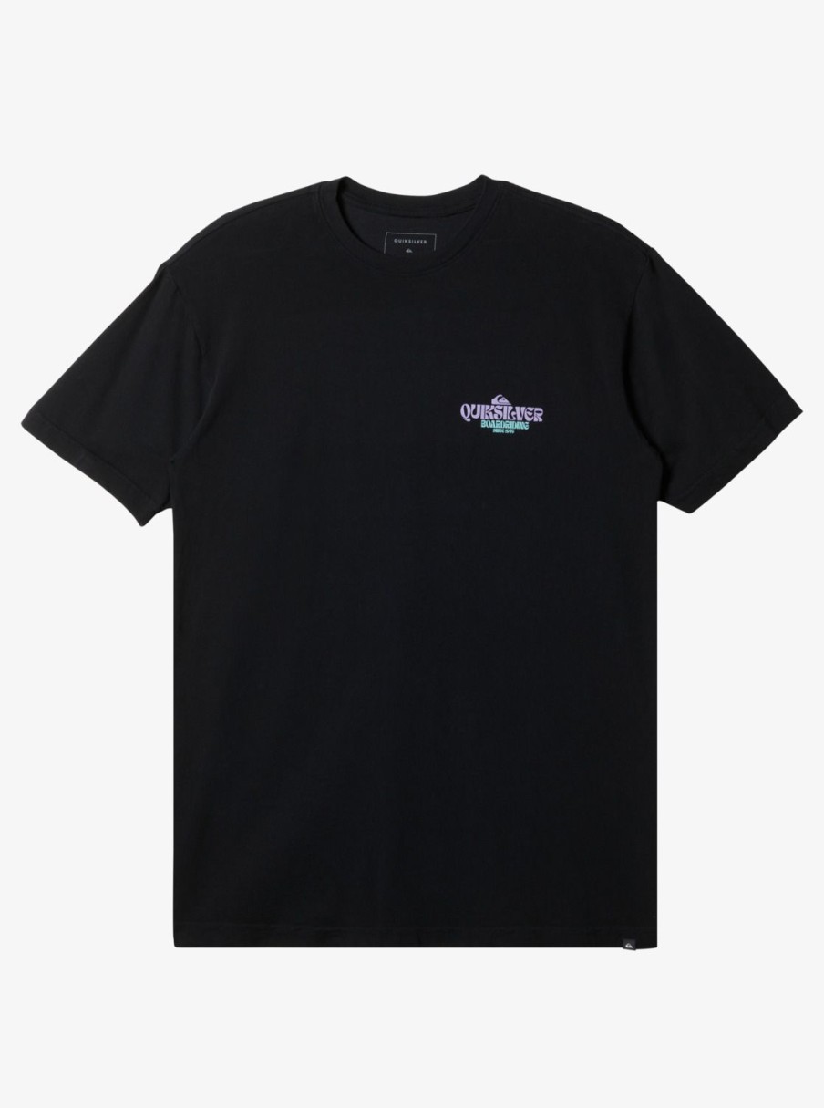 Mens Quiksilver Tees | Bold Move T-Shirt Black