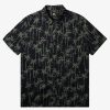 Mens Quiksilver Shirts & Polos | Painted Palm Short Sleeve Shirt Laurel Wreath Painted Palms