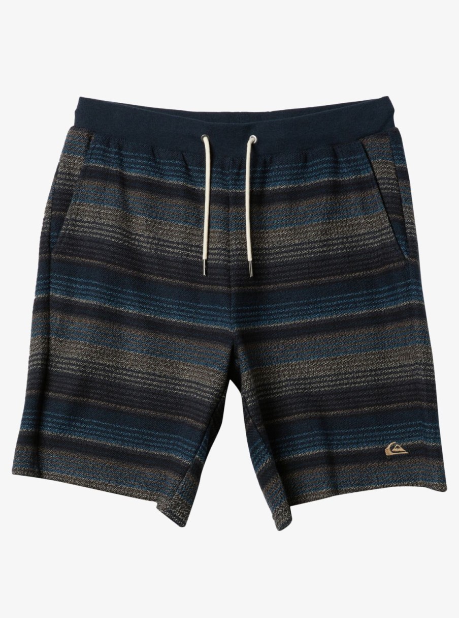 Mens Quiksilver Pants | Great Otway Sweat Shorts Midnight Navy Great Otway