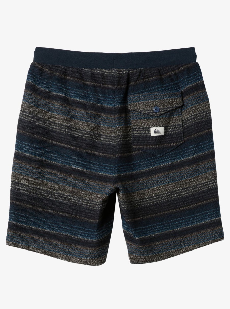 Mens Quiksilver Pants | Great Otway Sweat Shorts Midnight Navy Great Otway