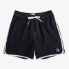 Mens Quiksilver Boardshorts | Original Scallop 17" Volleys Black