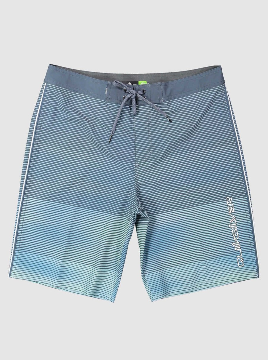 Mens Quiksilver Boardshorts | Surfsilk Massive 20" Boardshorts Azure Blue