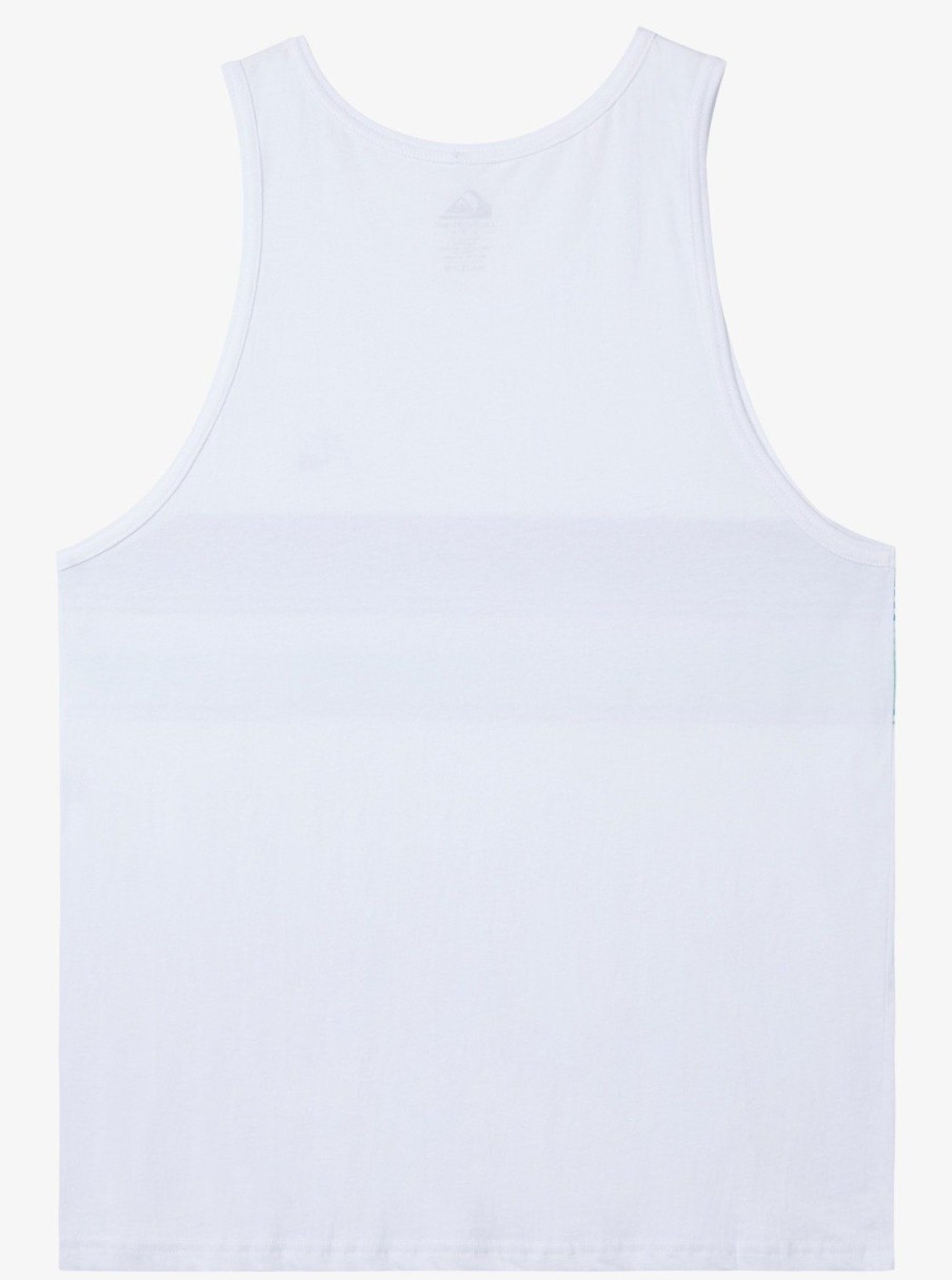 Mens Quiksilver Tees | Swell Vision Tank Mj0 T-Shirt White