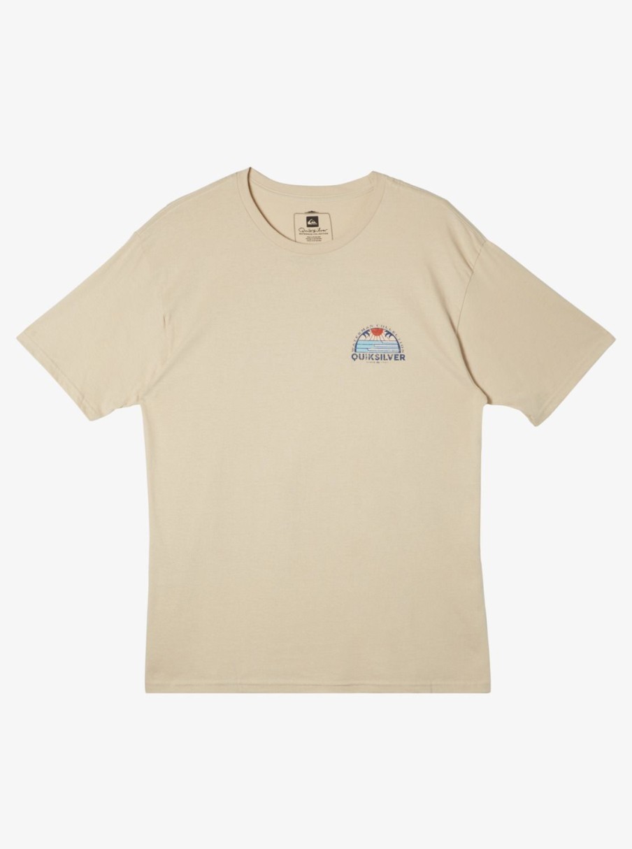 Waterman Quiksilver | Waterman Set View T-Shirt Brown Rice