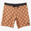 Mens Quiksilver Boardshorts | Surfsilk 69 18" Boardshorts Baked Clay