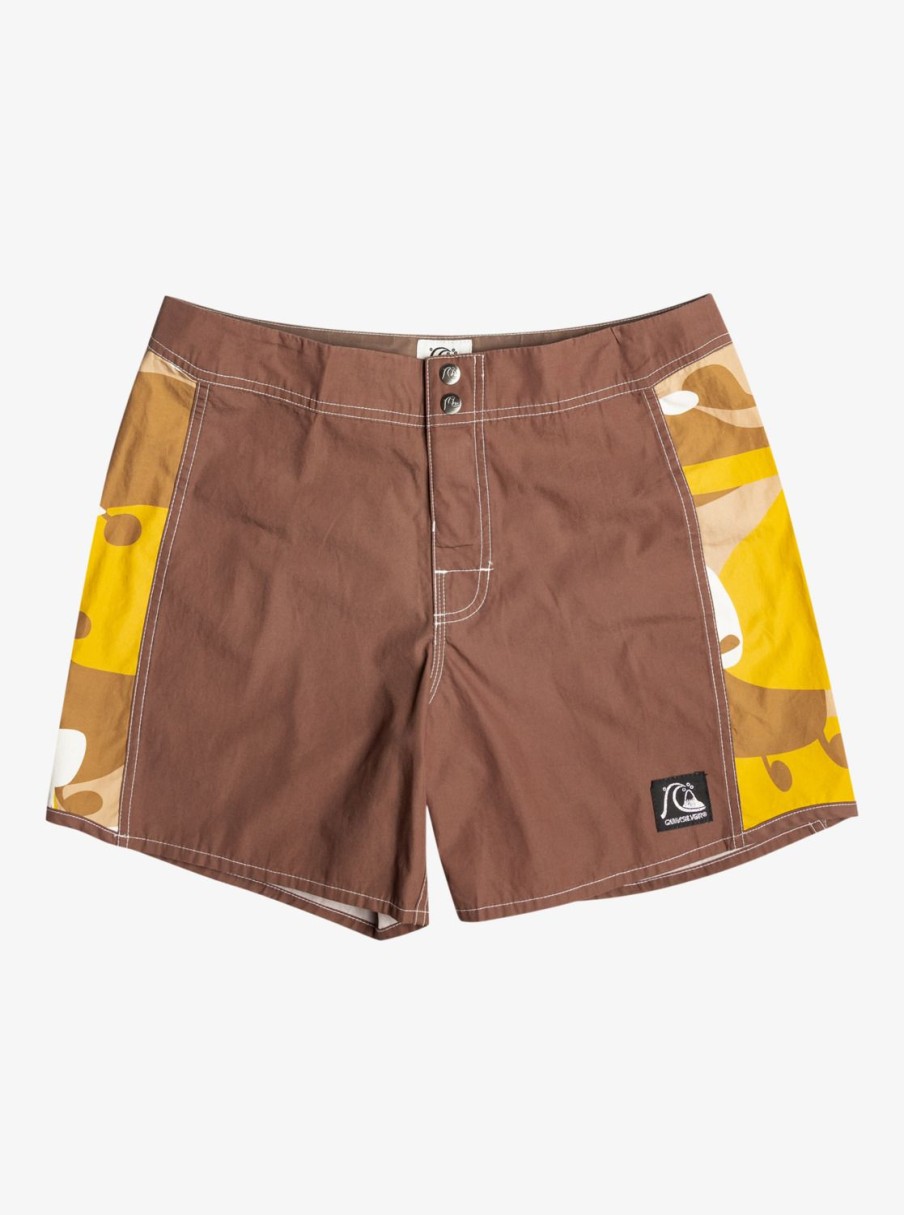 Mens Quiksilver Boardshorts | Original Arch Andy Y Andy 16" Boardshorts Dark Earth