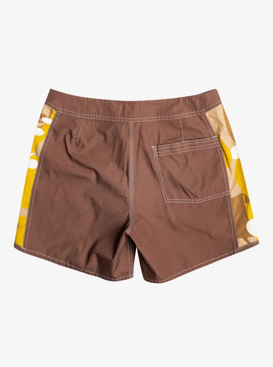 Mens Quiksilver Boardshorts | Original Arch Andy Y Andy 16" Boardshorts Dark Earth