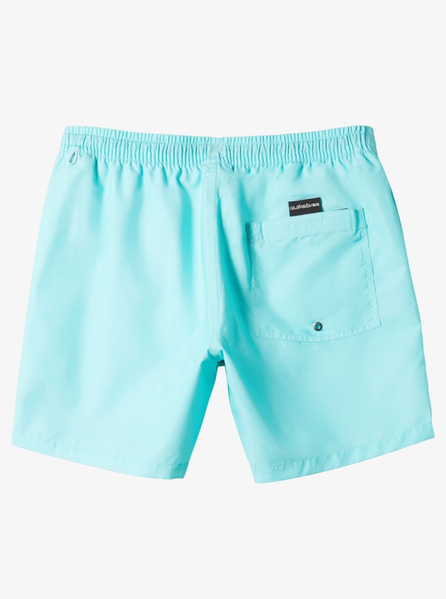 Mens Quiksilver Elastic Waist | Everyday Vert 16" Volleys Blue Radiance