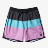 Mens Quiksilver Boardshorts | Surfsilk Tijuana 17" Volleys Black