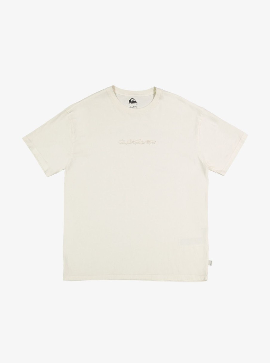 Mens Quiksilver Tees | Mikey T-Shirt Snow White