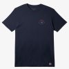 Mens Quiksilver Tees | Hi Dead Coconuts T-Shirt Navy Blazer