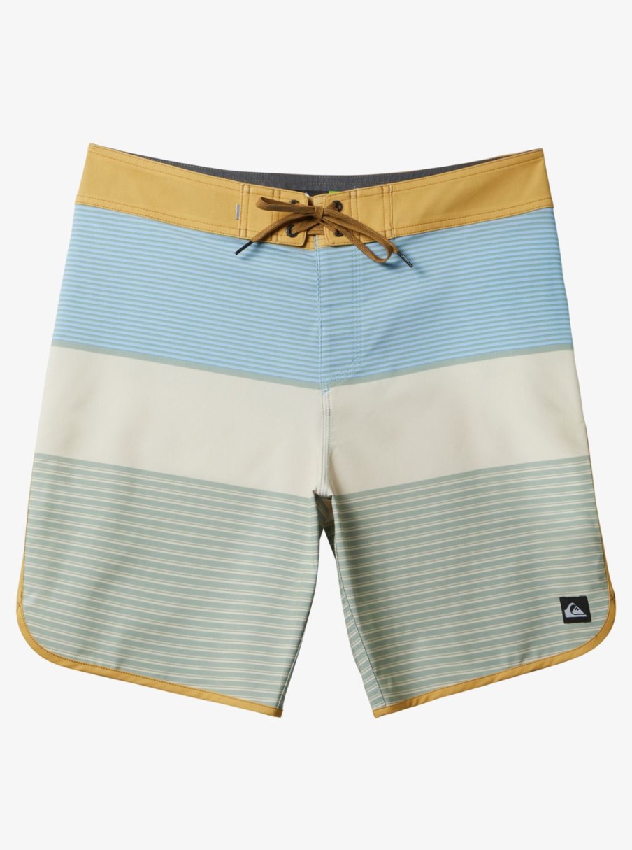 Mens Quiksilver Boardshorts | Surfsilk Tijuana 19" Boardshorts Iceberg Green