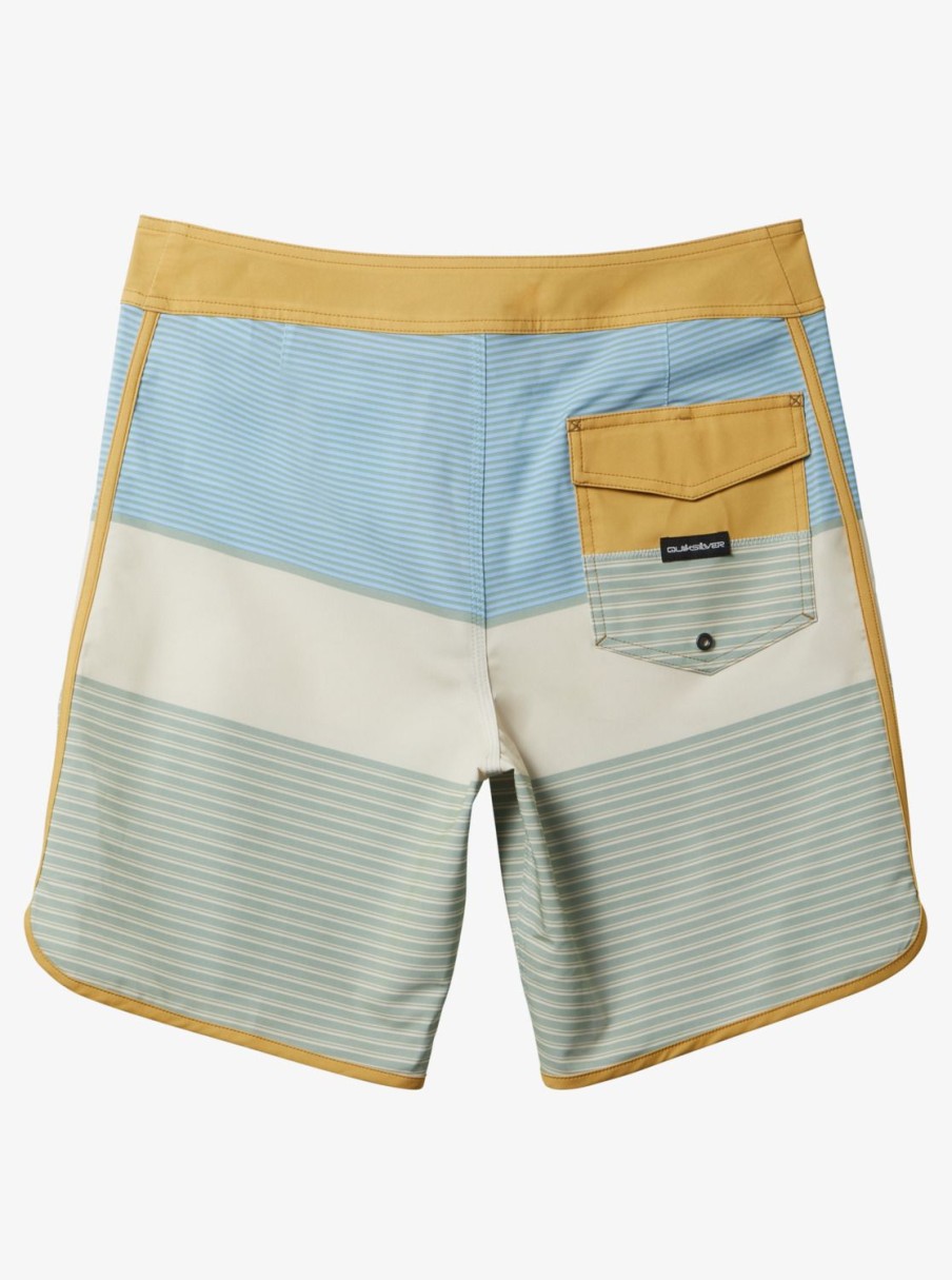 Mens Quiksilver Boardshorts | Surfsilk Tijuana 19" Boardshorts Iceberg Green