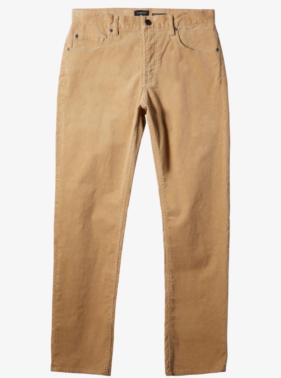 Mens Quiksilver Pants | Kracker Corduroy Pants Plage