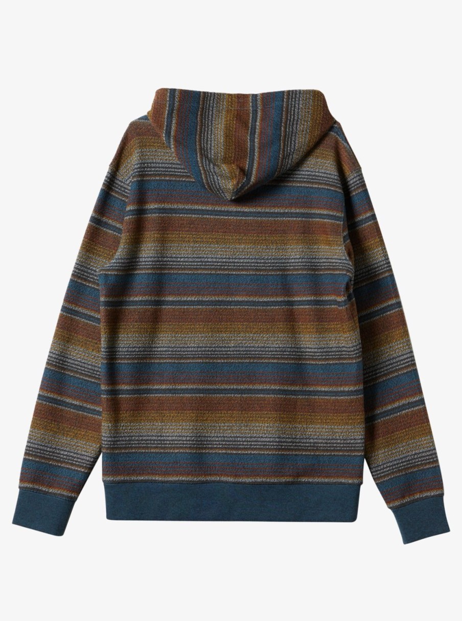 Mens Quiksilver Sweatshirts & Hoodies | Great Otway Hoodie Baked Clay Great Otway