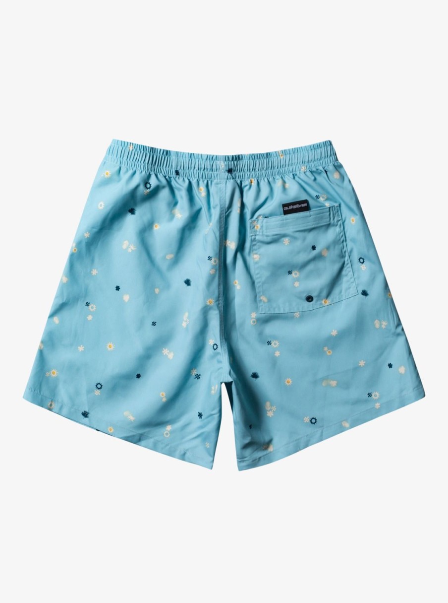 Mens Quiksilver Boardshorts | Everyday Mix 17" Volleys Celestial Blue